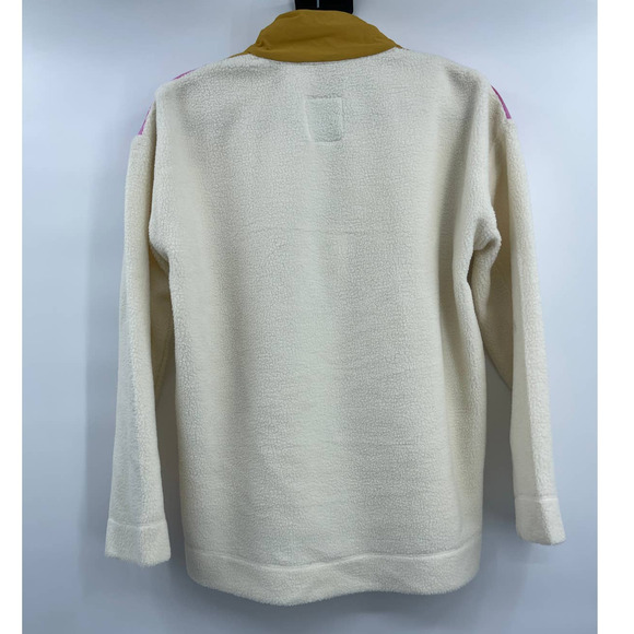 Free Assembly Womens Half Zip Mixy Popover Colorblock Sweater Sweatshirt XL - Picture 3 of 10